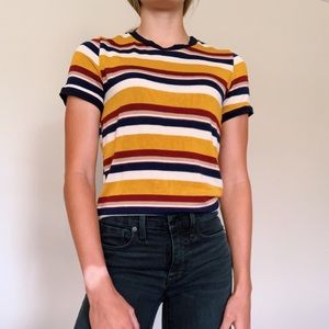 striped tee